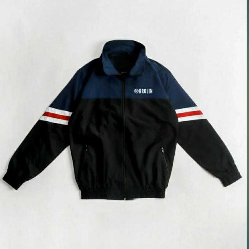 Jual ASP KROLIN Jaket Tracktop Jaket Tracksuit Jaket casual Shopee Indonesia