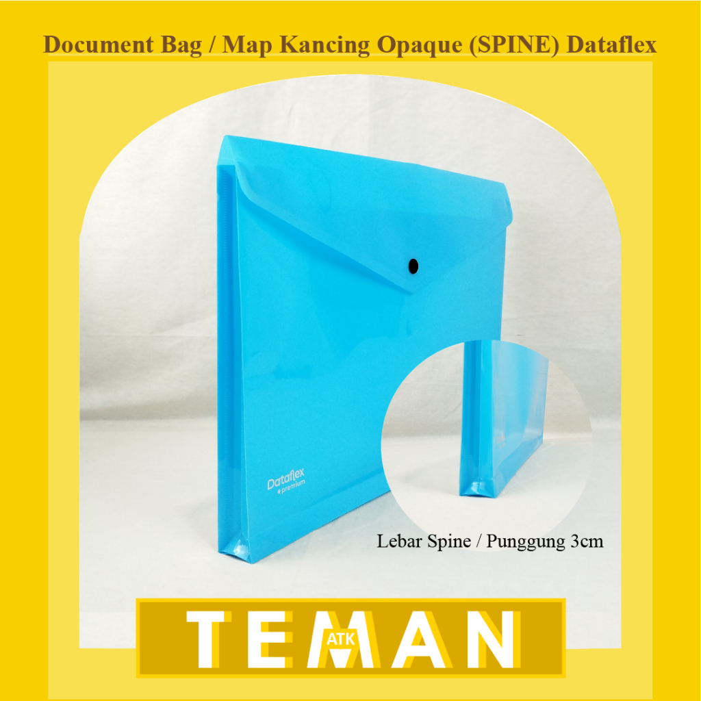 Jual Document Bag Opaque / Map Kancing Opaque (SPINE) Folio - Dataflex ...