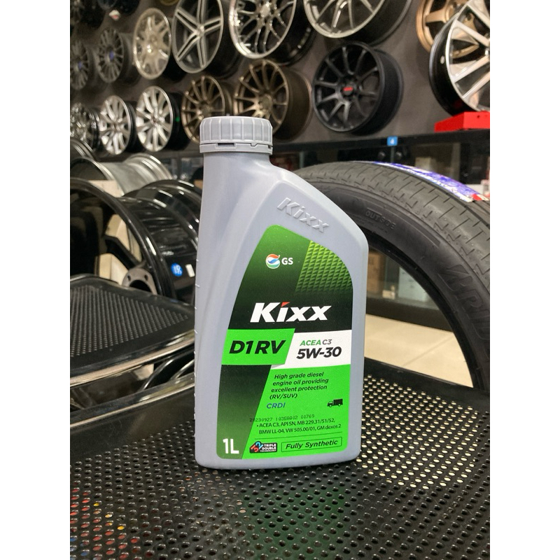Jual Oli Kixx D1 RV Diesel Sae 5W-30 ACEA C3 Api SN Kemasan 1 Liter ...