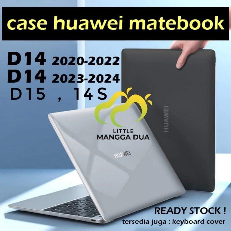 Jual Case Huawei Matebook D14 D15 14s Slim Case Crystal Cover Hardcase