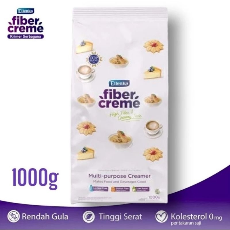 Jual Krimer keto FIBER CREME Ellenka Creamer Sehat Pengganti Santan