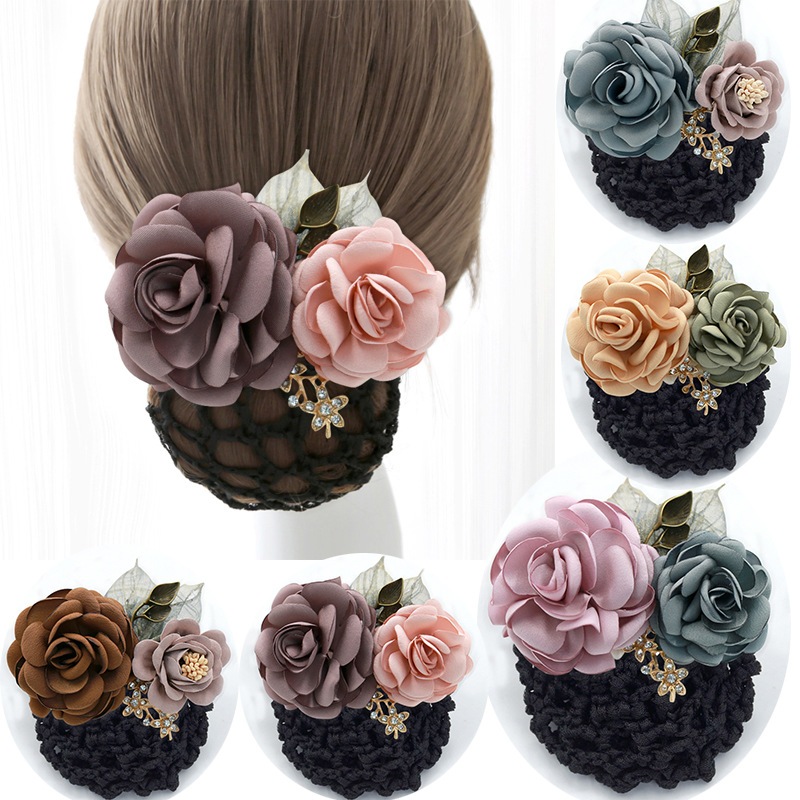 Jual COD Jepit Rambut Hairnet Korea Fashion Premium Wanita Elegan Motif ...