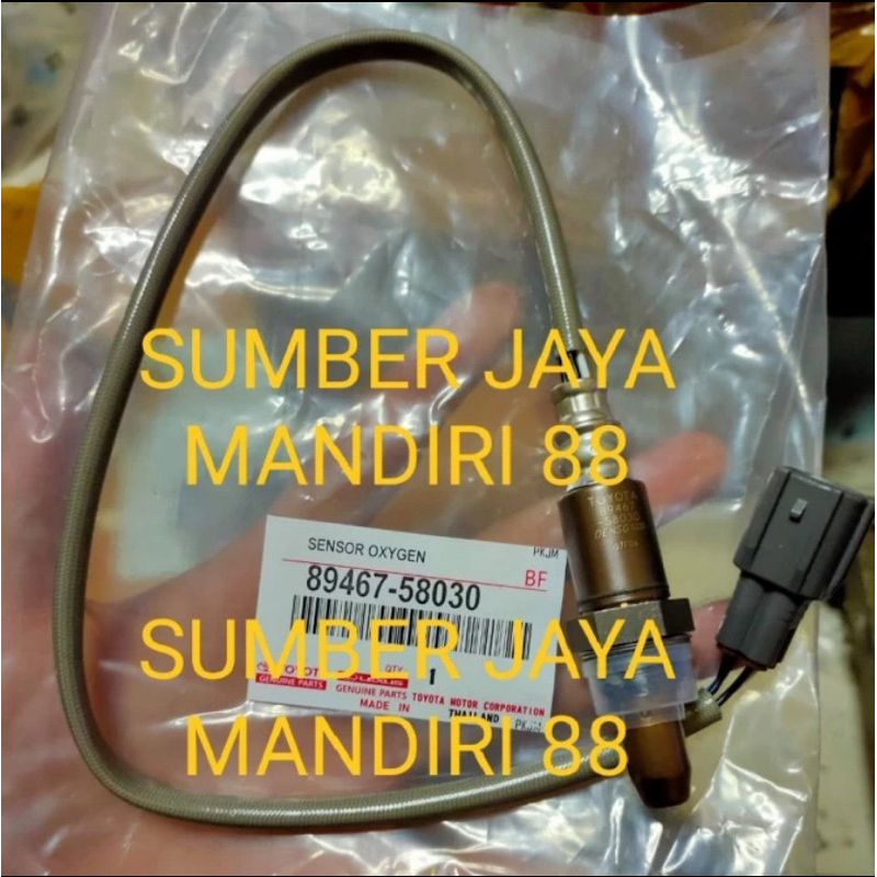 Jual Sensor oksigen sensor knalpot toyota alphard camry harrier 2.4cc 2 ...