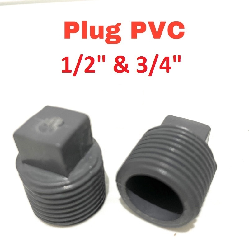 Jual Jaya ORI Plug 1 2 3 4 Pipa Air TS PVC Dop Drat Luar Tutup Pipa Air Shopee Indonesia