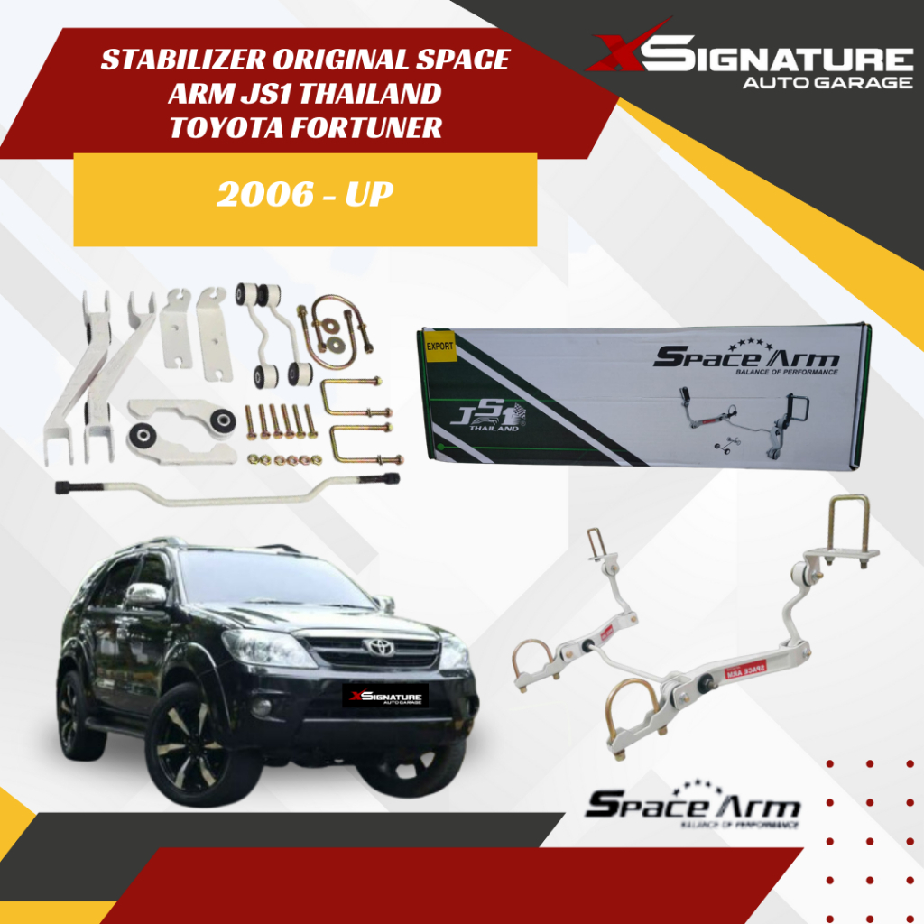 Jual SPACE ARM REAR JS1 THAILAND ASLI ORIGINAL TOYOTA FORTUNER 2006 ...