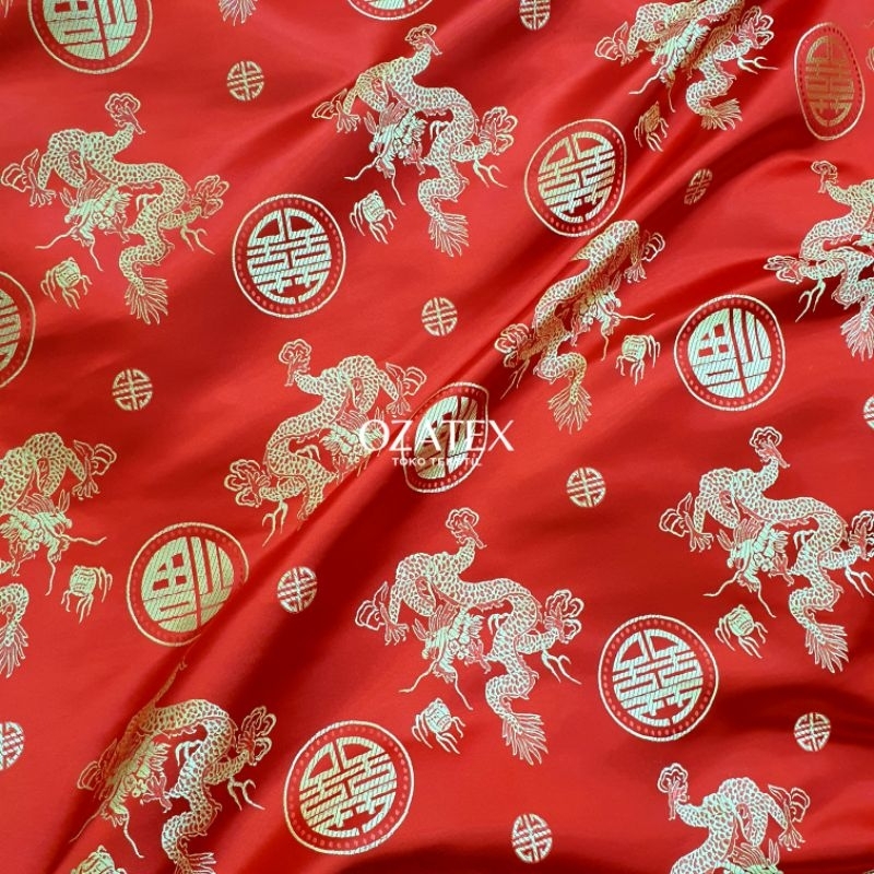 Jual Mix Motif 1meter Klik 2x Kain Cheongsam Congsam Chongsam