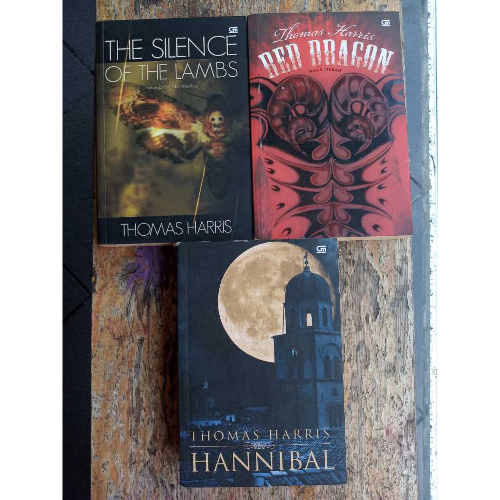 Jual novel the silence of the lambred dragonhannibal (preloved
