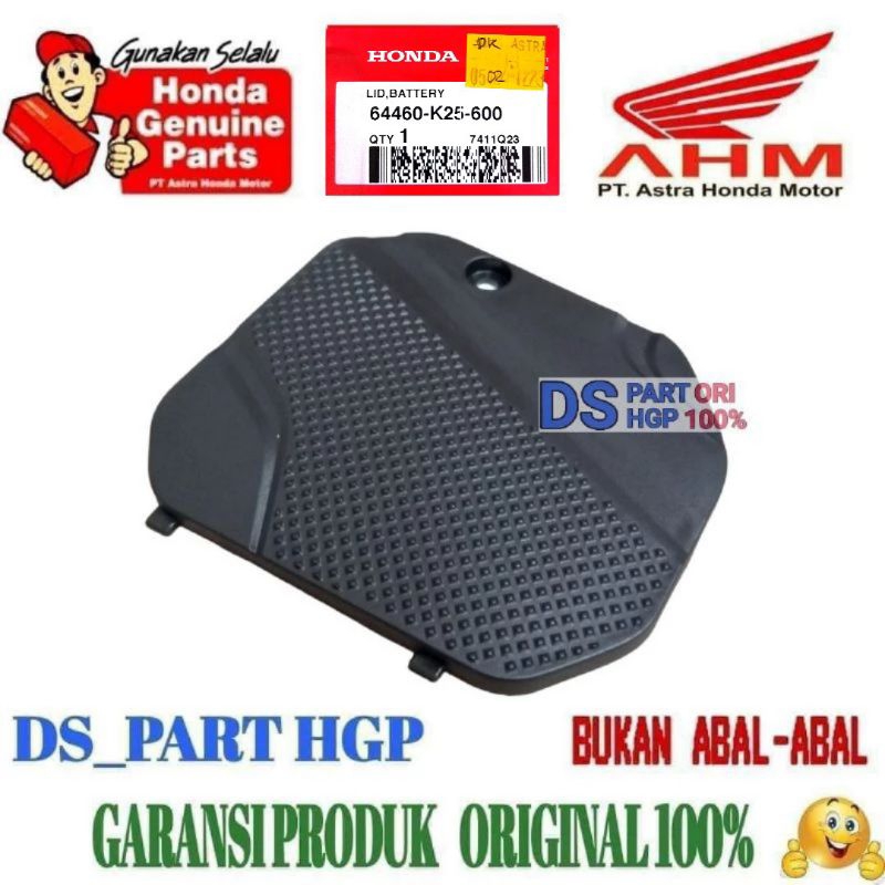 Jual HGP 64460-K25-600 Lid Battery Tutup Accu Aki Baterai Beat Fi eSP
