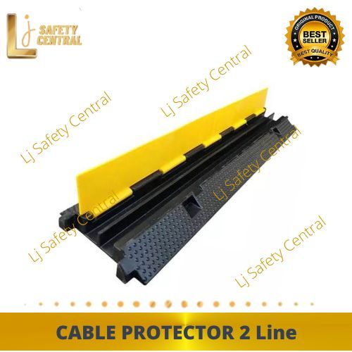 Jual Cable Protector 2 Line Speed Bump Polisi Tidur Pelindung Kabel 2 ...