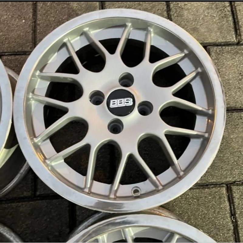 Jual Velg Original BBS RX by Compomotive Ring 15. Made in England. Pcd ...