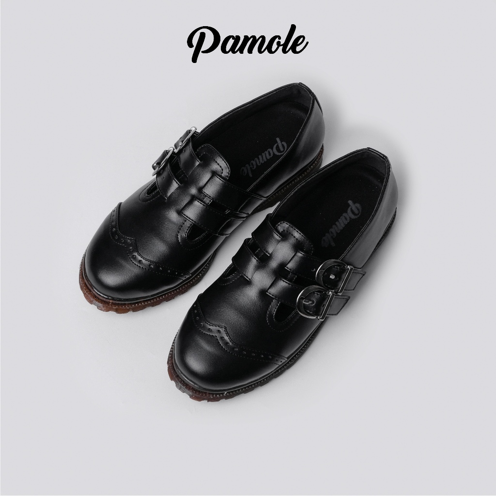 Jual Pamole - Sepatu Loafer Wanita Bahan Kulit Sintetis - Duma Series ...