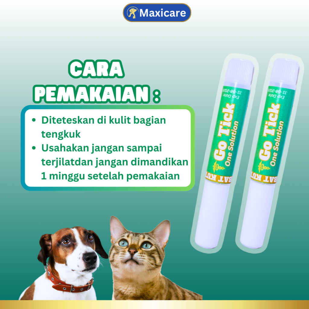 Jual Gotick Obat Tetes Kutu Kucing Anjing Pembasmi Penghilang Kutu Anti ...