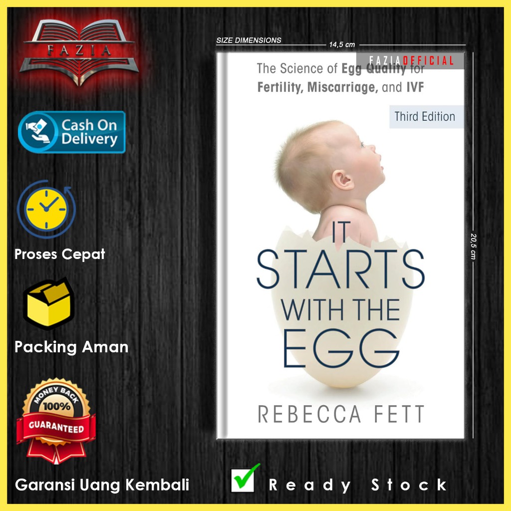 Jual It Starts with the Egg by Rebecca Fett (English/Indonesia) Shopee Indonesia