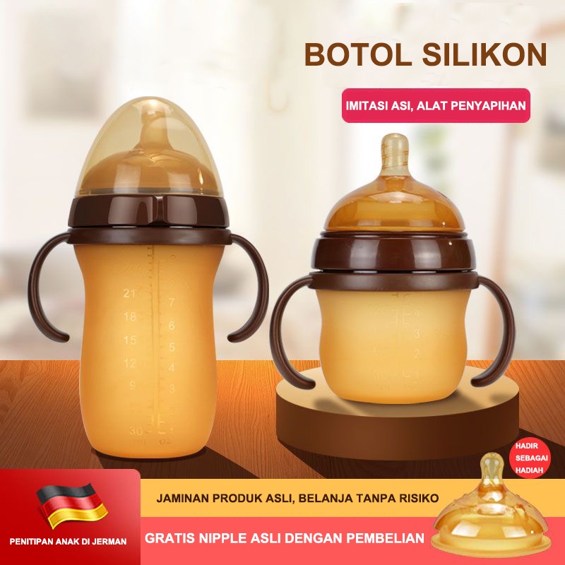 Jual ForuBaby 150ml 250ml botol susu silikon bayi Silikon Nano Botol ...