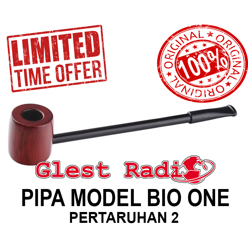 Jual Pipa Bio One Pertaruhan Handmade Popeye Mahogany Wood Kerajinan Pipa Kayu Koleksi