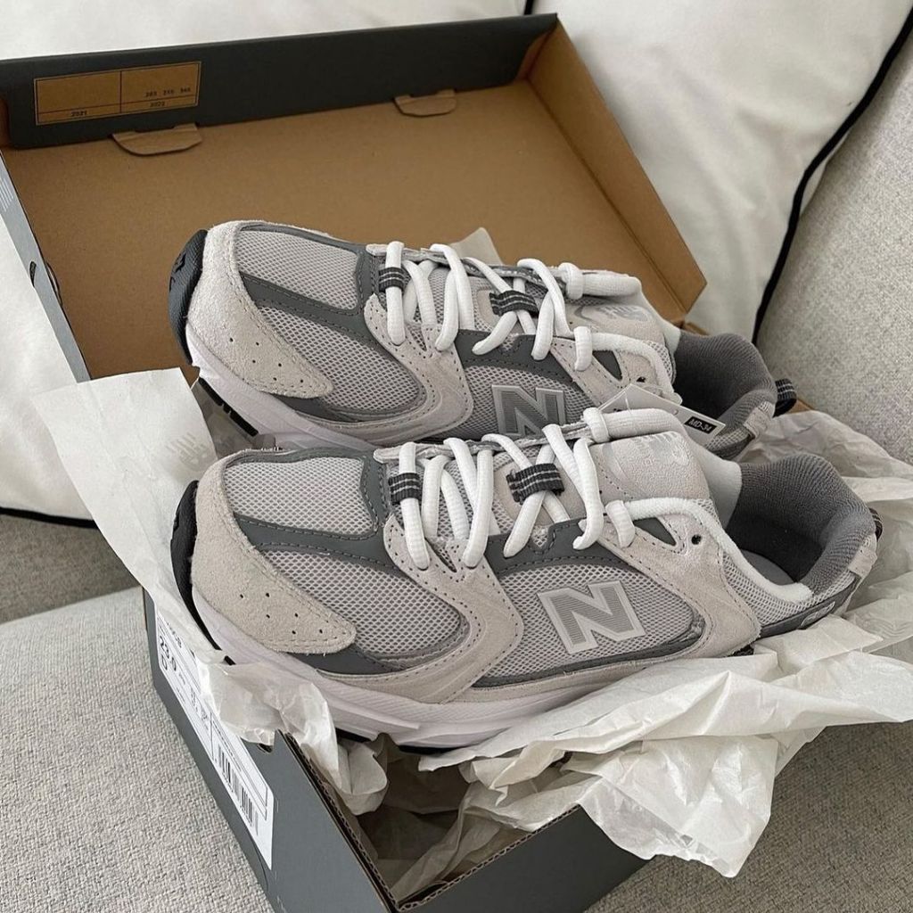 ニューバランス レディース よぅ スニーカー シューズ New Balance 530 Grey Matter