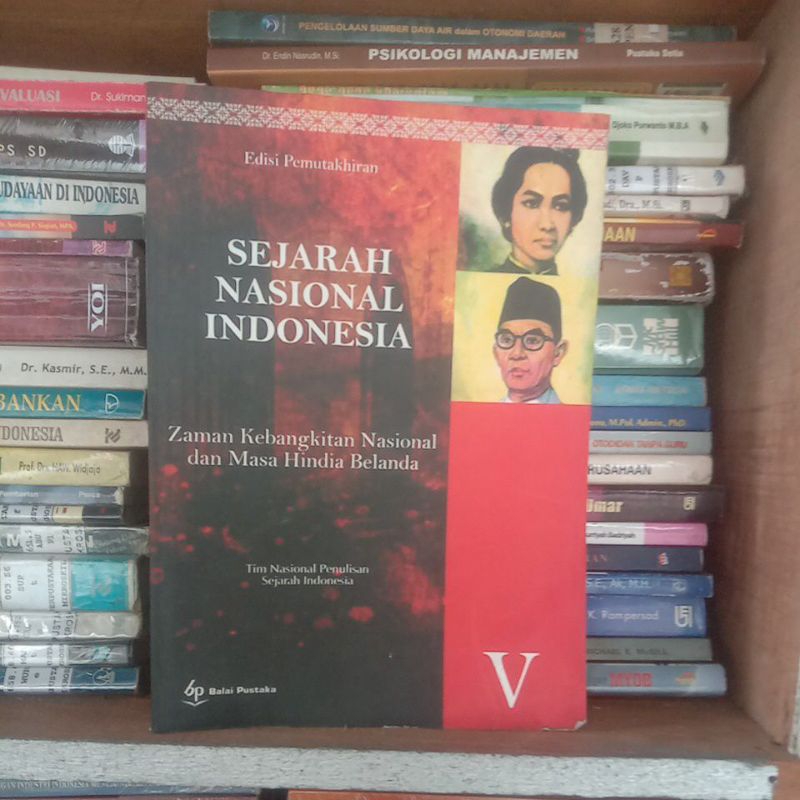 Jual Buku Sejarah Nasional Indonesia Jilid 5 . Zaman Kebangkitan ...