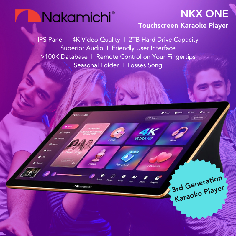 Jual Karaoke Player Nakamichi Nkx One With Touchscreen 2in1 2tb