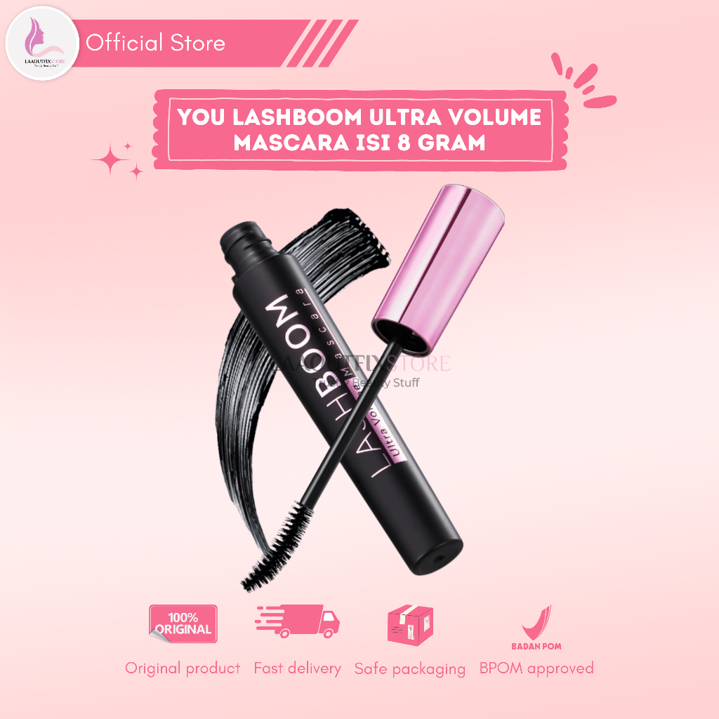 Jual YOU LASHBOOM ULTRA VOLUME MASCARA ISI 8 GRAM | Shopee Indonesia