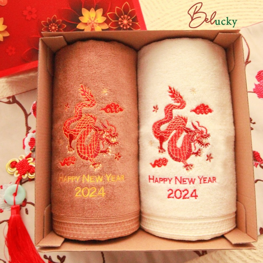 Jual Hampers Handuk Gift Set Imlek Chinese New Year Hampers Parcel Cny