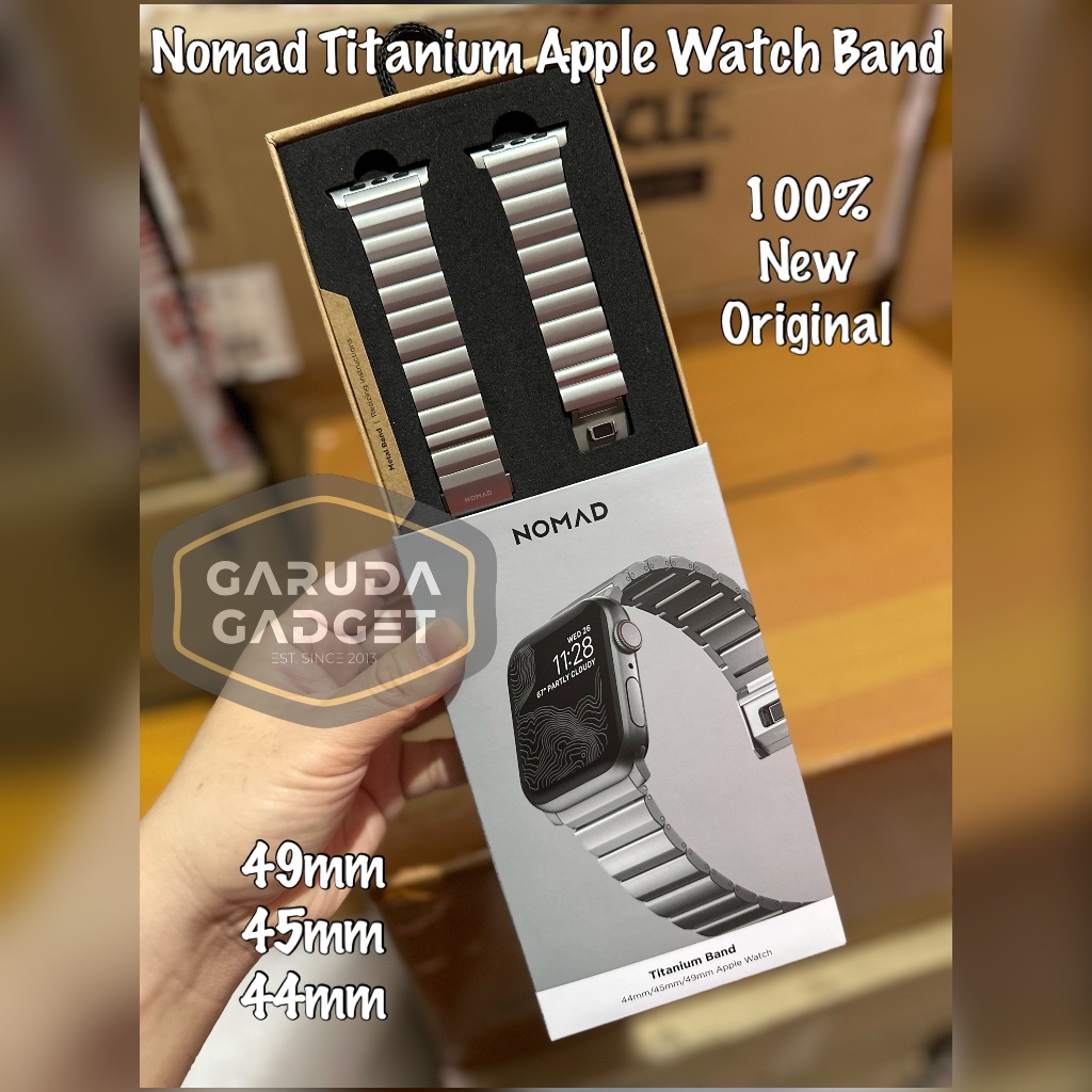 NOMAD Titanium Band 44mm/45mm/49mm Nomad - Titanium Band 44