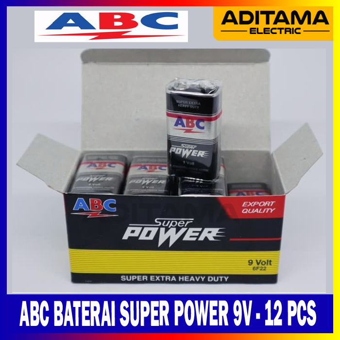 Jual Harga Per Box Baterai Abc V Kotak Super Power Isi Pcs