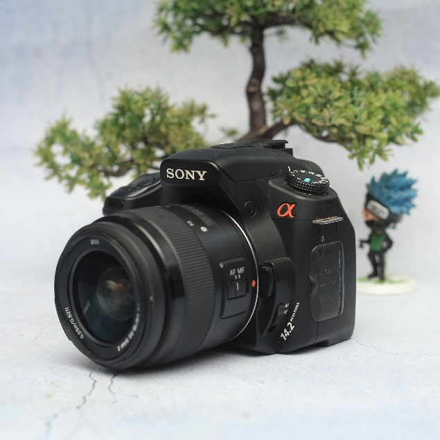 Jual SONY a350 Lensa Kit 18-55mm Kamera DSLR Original | Shopee Indonesia