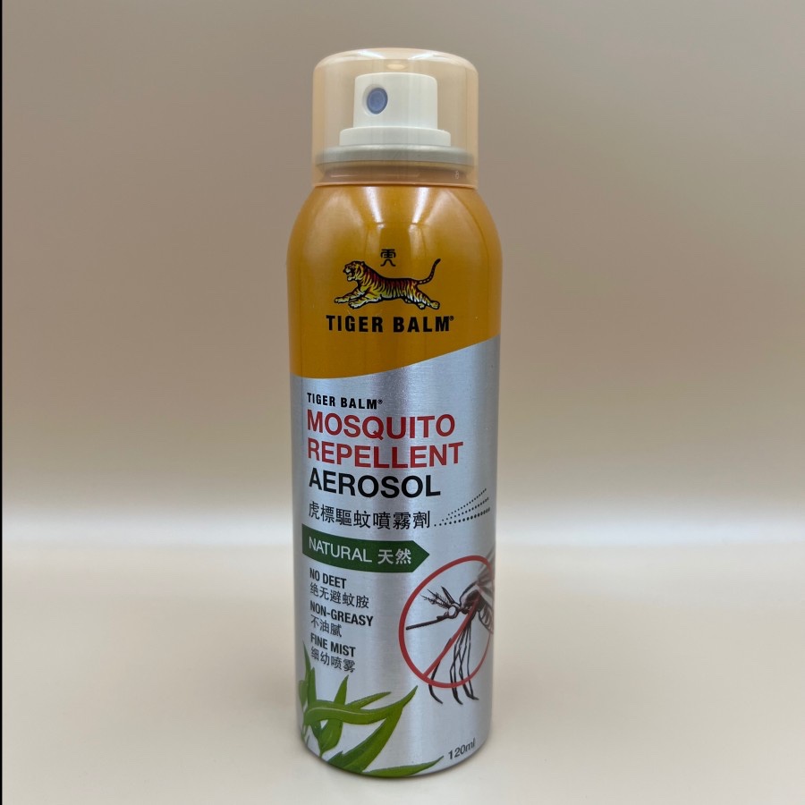 Jual Tiger Balm Mosquito Repellent Aerosol Spray 120ml Obat Nyamuk Anak ...