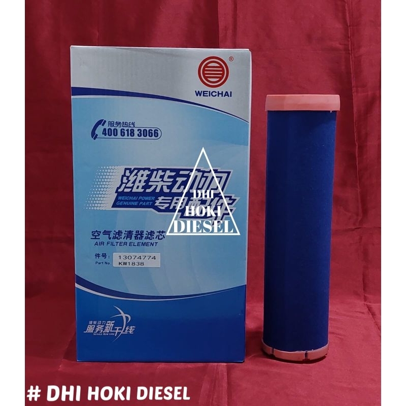 Jual 13074774 Air Filter Weichai ( OUTER + INNER ) | Shopee Indonesia
