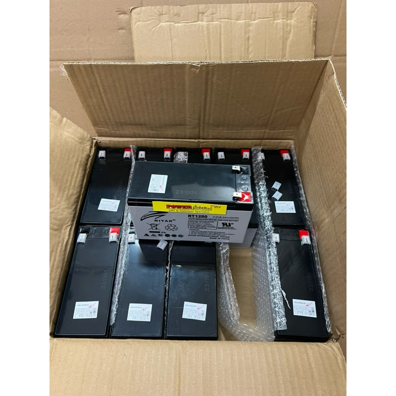 Jual Battery Ritar RT1280 12V 8Ah Baterai Mobil motor mainan Panel ...