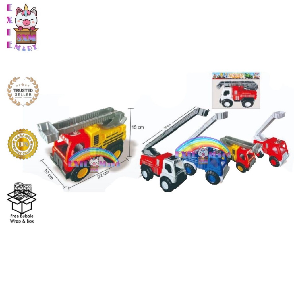 Jual MAINAN ANAK MOBIL TRUK TANGGA PEMADAM HEAVY TRUCK RESQUE FIRE ...