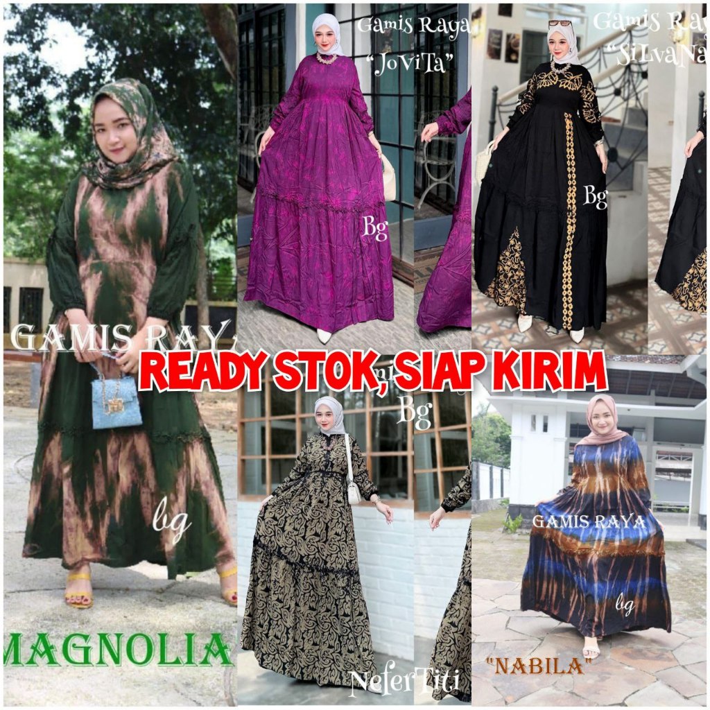 Jual Bg Ori Raya Ready Gamis Raya Twill Ori Size S M L Xl Xxl Gamis Twill Abstrak