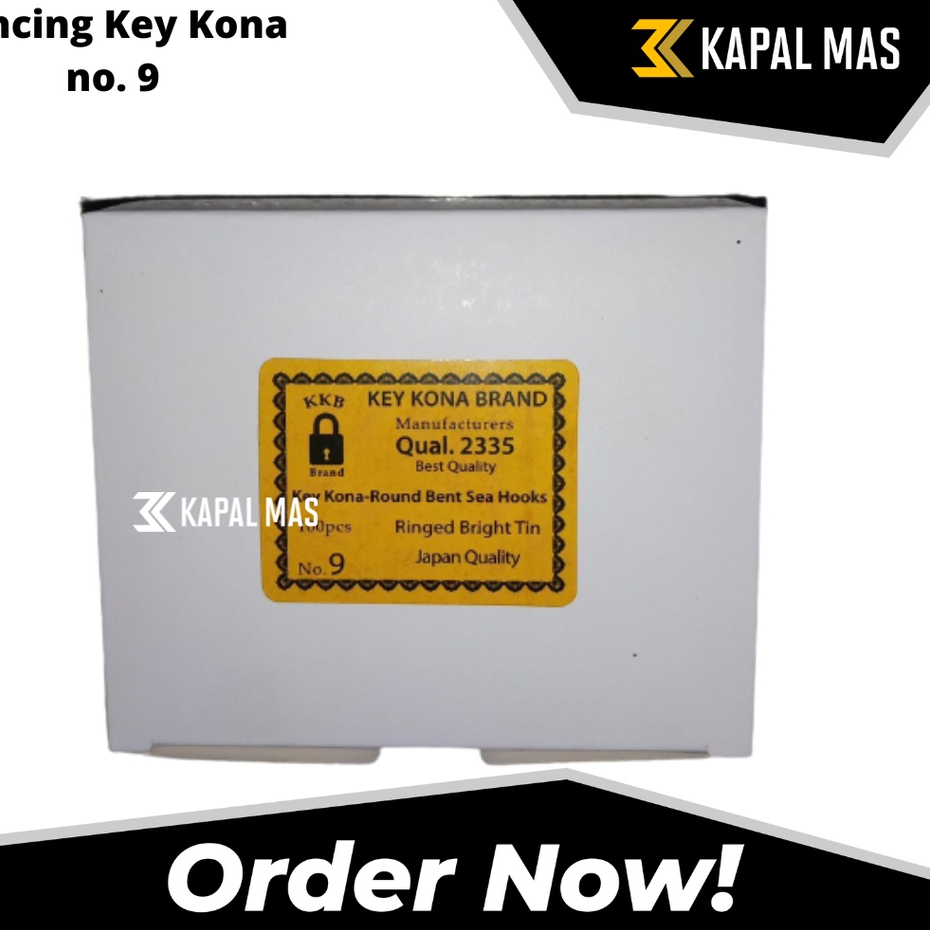 Jual PANCING IKAN KEY KONA BRAND NO. 8, 9, 10, 11 / PANCING / MATA KAIL ...