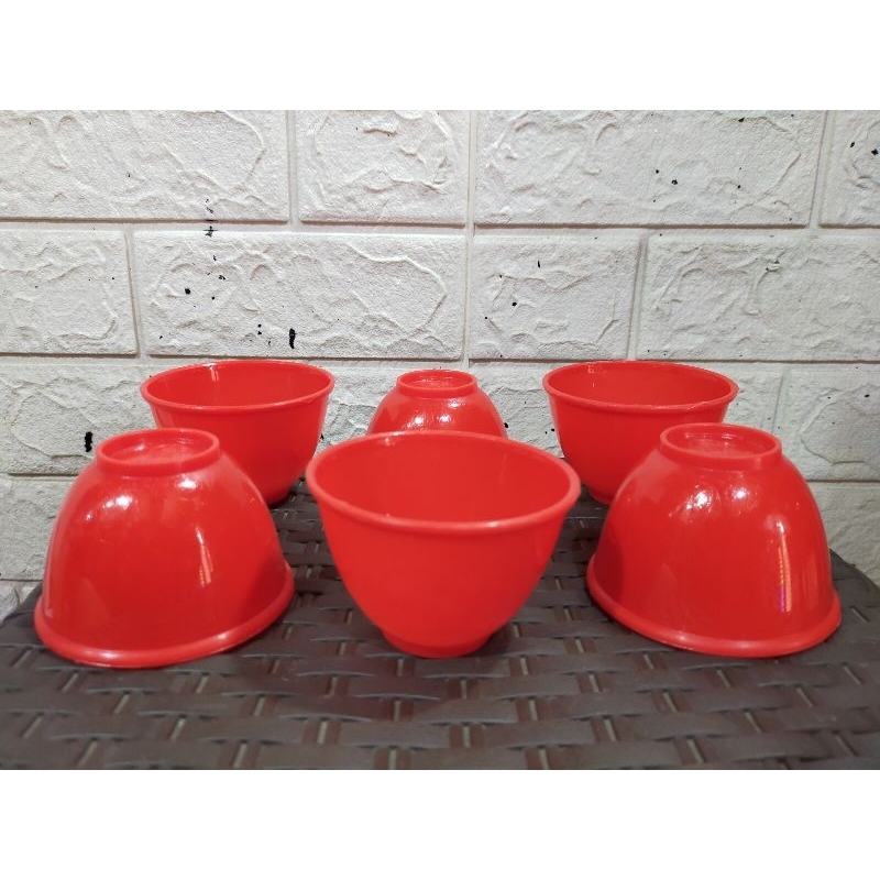 Jual Gelas Plastik Merah Sembahyang / Mangkok Kerang Ultra No 362 ...