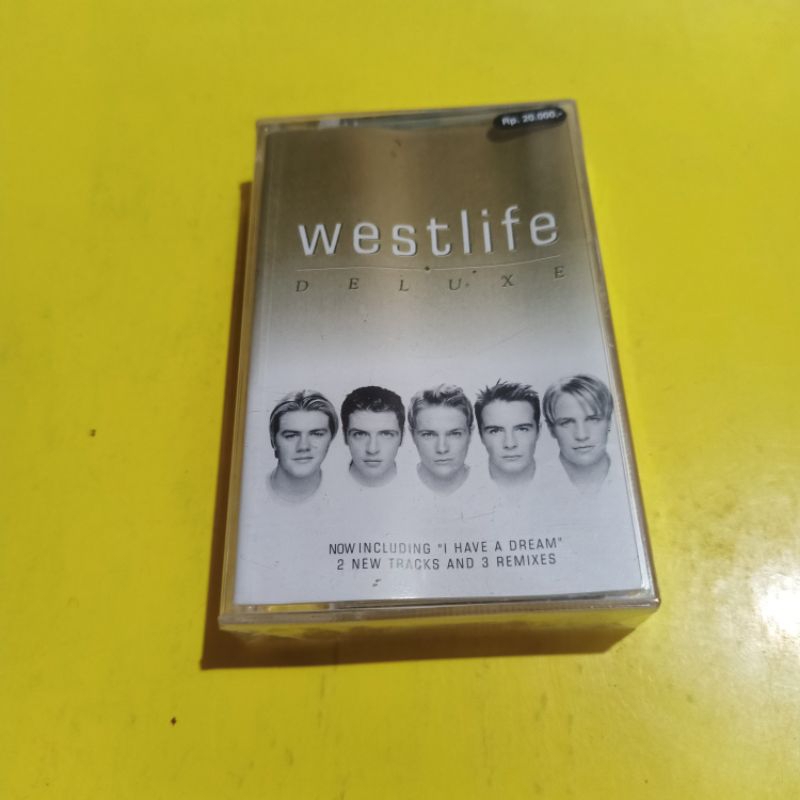 Jual Kaset Westlife Deluxe New Sealed Shopee Indonesia