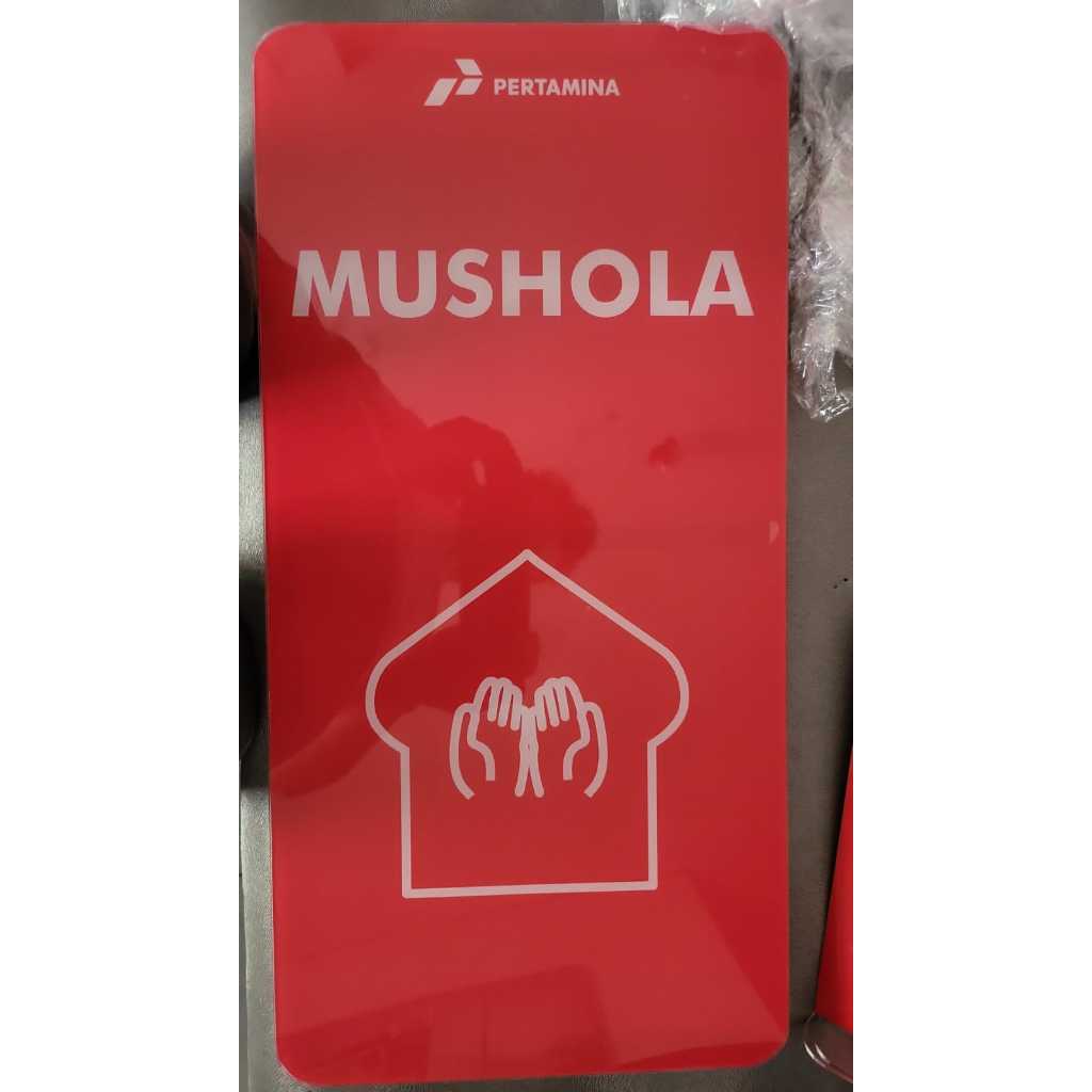 Jual Akrilik Toilet Spbu Akrilik Mushola Spbu Akrilik FA Sign spbu ...