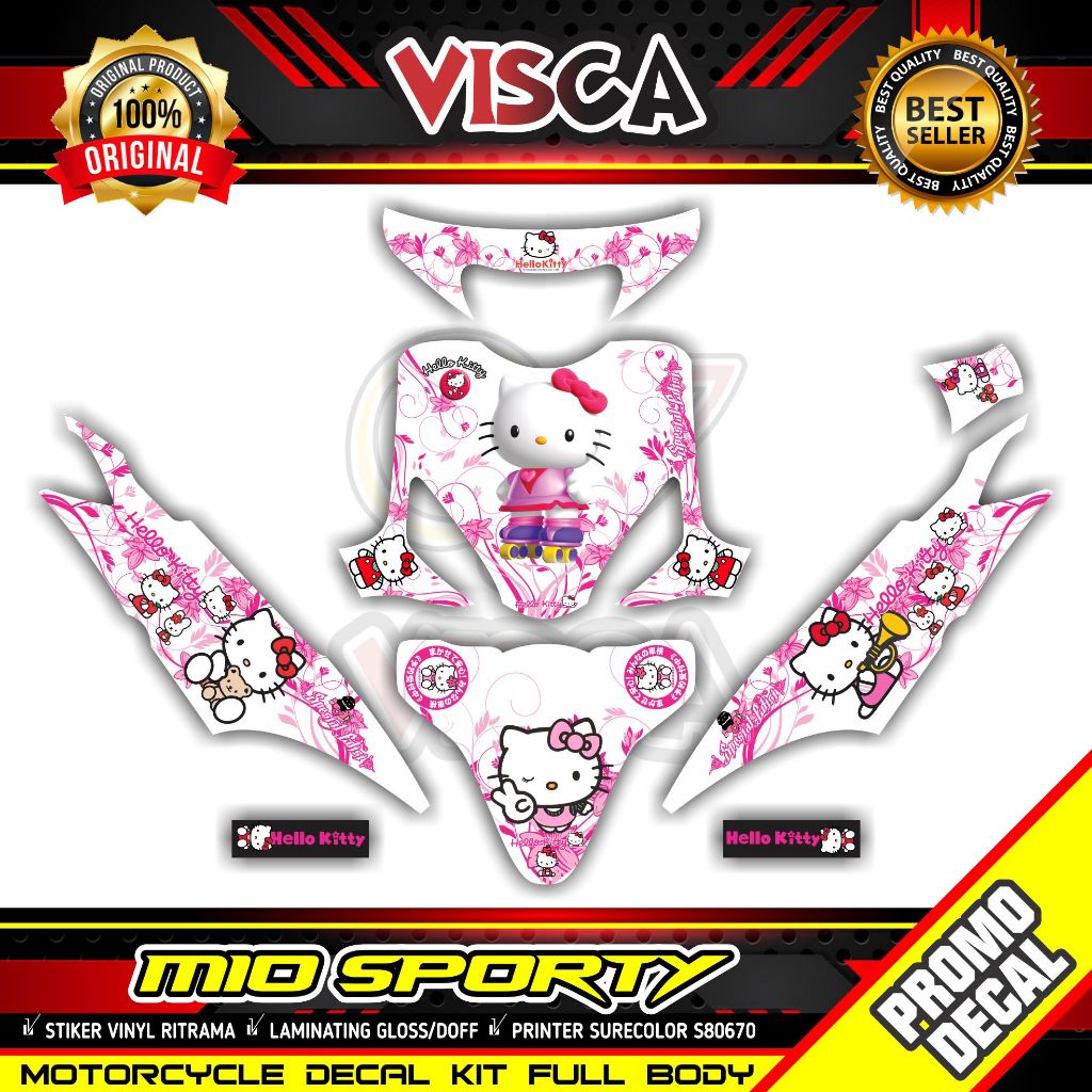 Jual Decal Mio Sporty Full Body Stiker Mio Sporty Full Body Striping