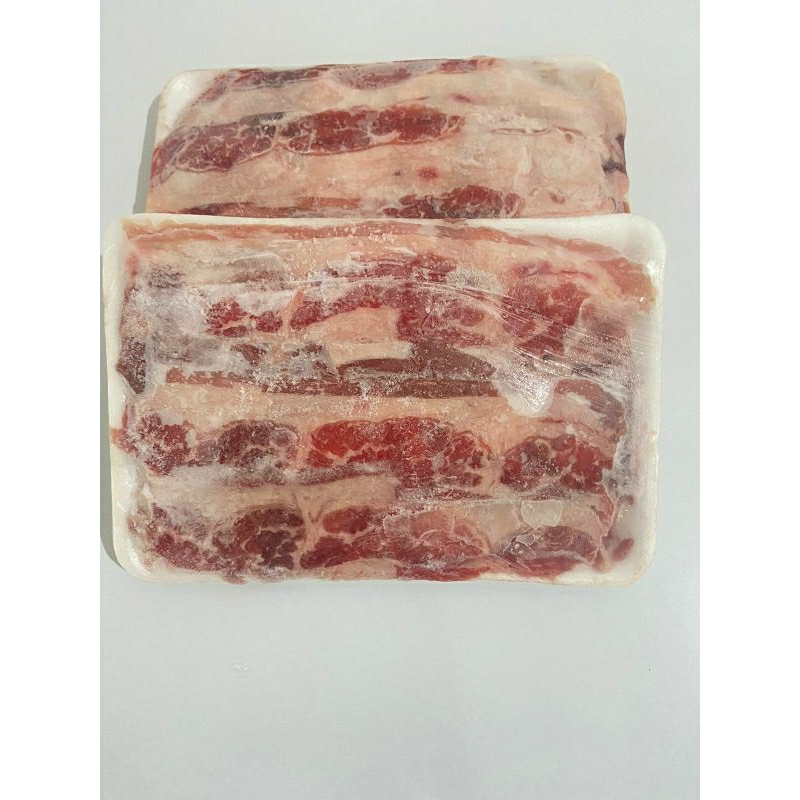 Jual Daging Sapi Shortplate Beef Slice 500gr Varian Mix US/AUS( fat ...