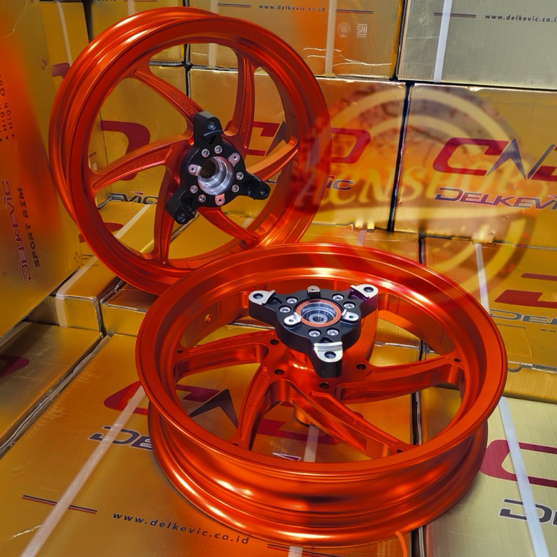 Jual Velg Depan Belakang Sport Rim Set NMAX155 Old/ NMAX NEW Aluminium