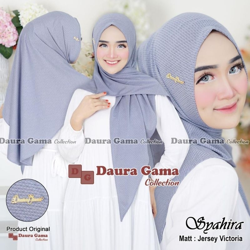 Jual Ori Dauragama Syahirahijab Instan Bergo Motifbergo Hamidah