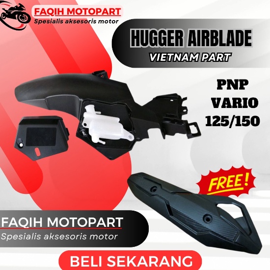 Jual Ekw Hugger Air Blade Spakbor Kolong Airblade Air Blade Old Vario