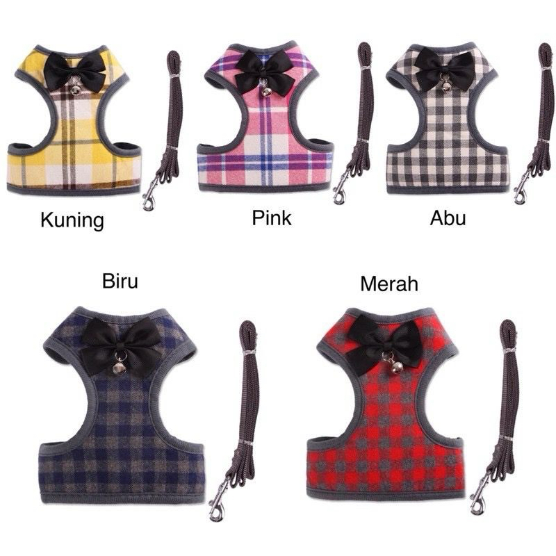 Jual HARNESS ROMPI KUCING ROMPI ANJING TALI ROMPI KUCING HARNES KUCING ...