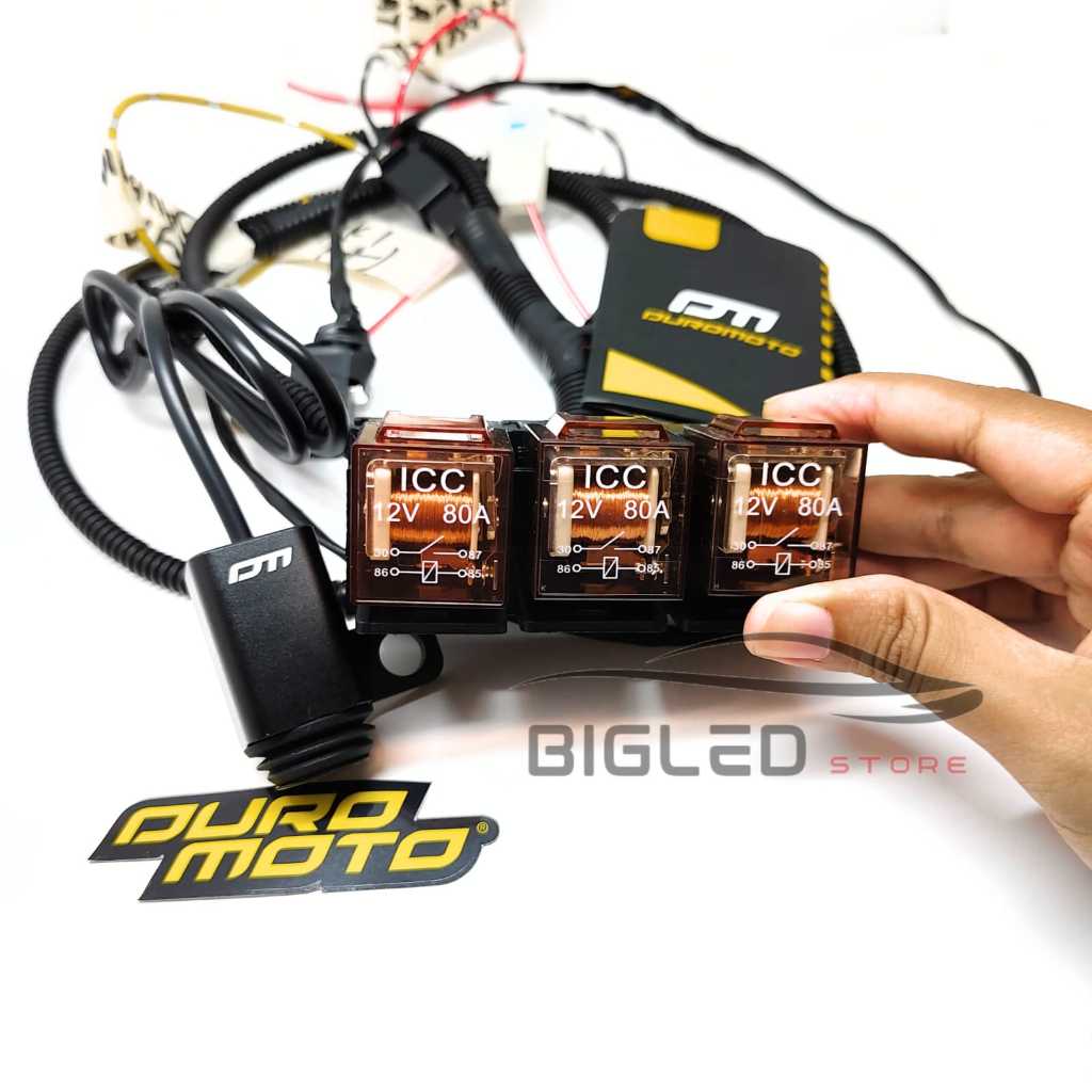 Jual RELAY SETT PLUS SAKLAR ORI DUROMOTO P2 | Shopee Indonesia