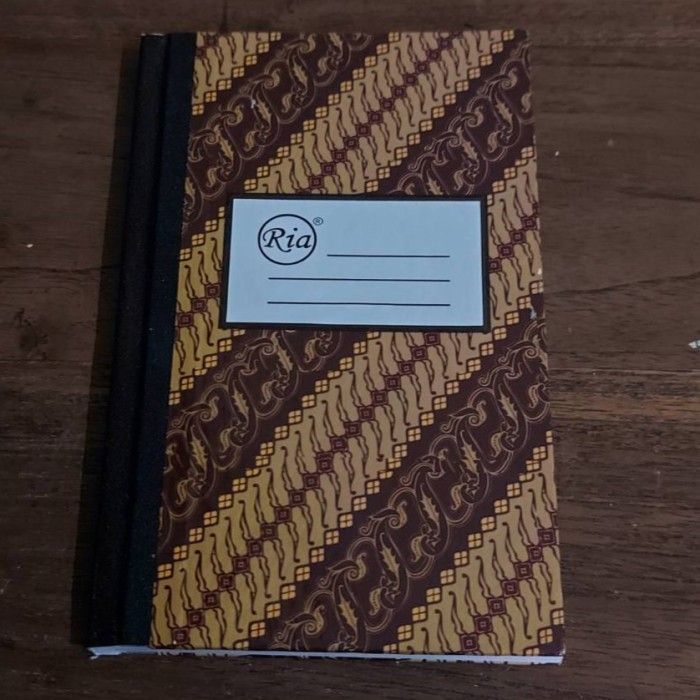 Jual Buku Hard Cover RIA A6 isi 100 lembar / Buku Catatan A6 Oktavo 1/4 ...