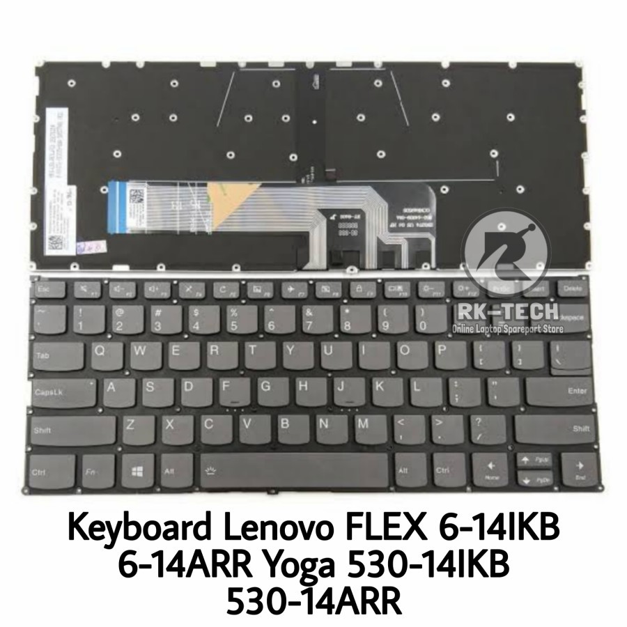 Jual Keyboard Lenov0 V14 V14-G2 V14-G2ITL V14-G2ALC V14-G2IIL flex5 14 ...