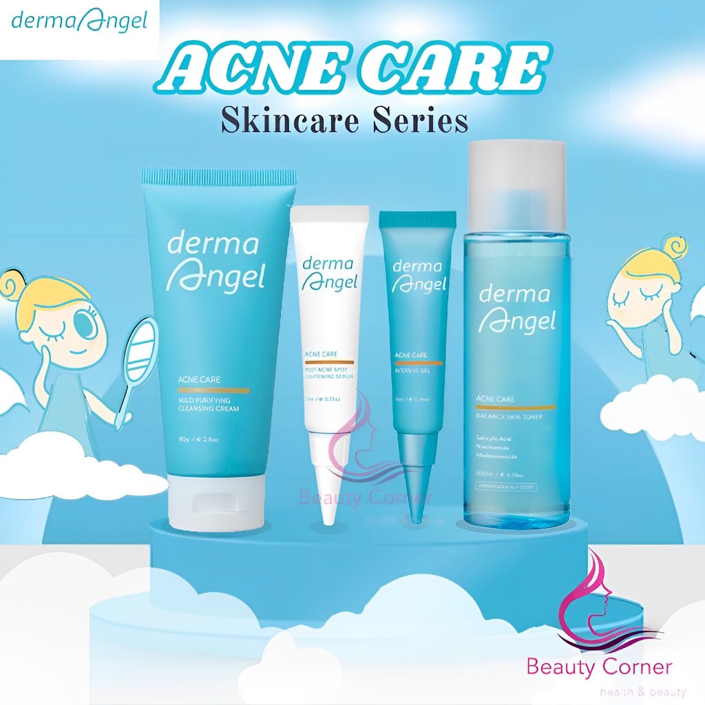 Jual Derma Angel Acne Care Intensive Gel Acne Care Balance Skin Toner 200ml Cleansing Cream