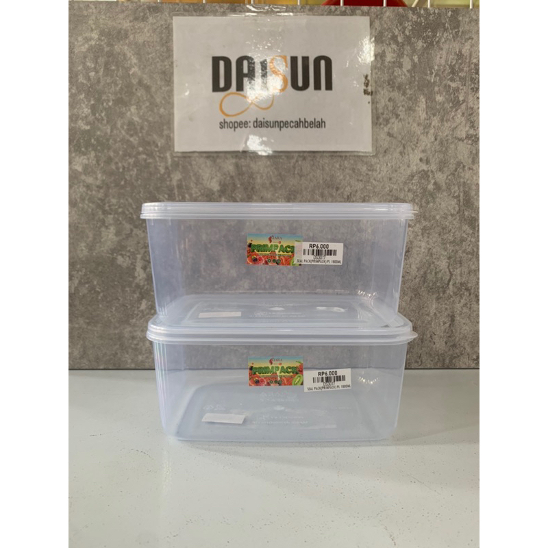 Jual SEALPACK SEGI/SEALPACK PLASTIK PRIMPACK 1800ml DS3017 | Shopee ...