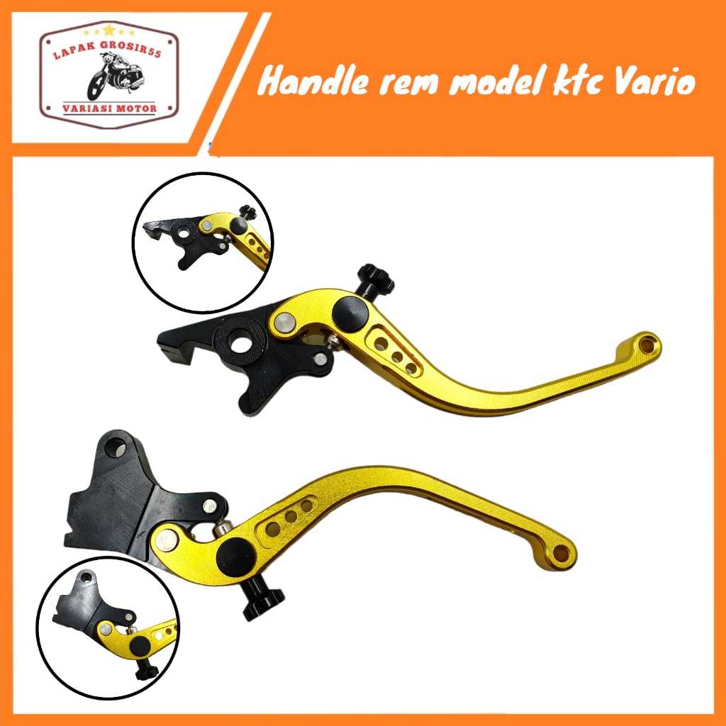 Jual Handle Rem Tuas Rem Model Ktc Full Cnc Satu Set Pnp Beat Vario Scoopy Shopee Indonesia