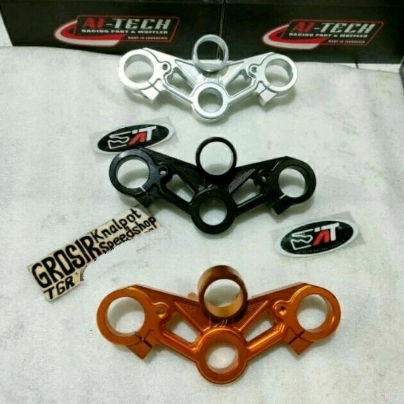 Jual Segitiga Atas triple Clamp Aitech ORIGINAL As 33 Warna PLUS Raiser ...