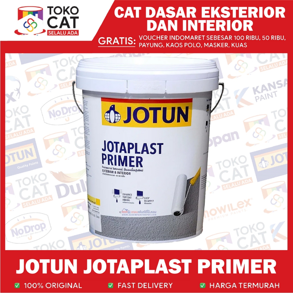 Jual Cat Dasar Interior Jotun Jotaplast Primer Ukuran 20 Kg Kemasan Pail Shopee Indonesia 3186